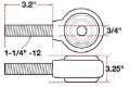 Picture of SPC Performance XAXIS Rod End Ball Joint