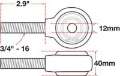 Picture of SPC Performance XAXIS Rod End Ball Joint