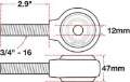 Picture of SPC Performance XAXIS Rod End Ball Joint