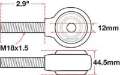 Picture of SPC Performance XAXIS Rod End Ball Joint