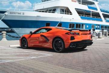 Picture of Corsa 2020-24 Corvette C8 3in Xtreme Cat-Back Exhaust 4-5in Black Quad Tips - Deletes stock AFMValve