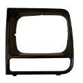 Picture of Omix LH Black Headlight Bezel 97-01 Jeep Cherokee XJ