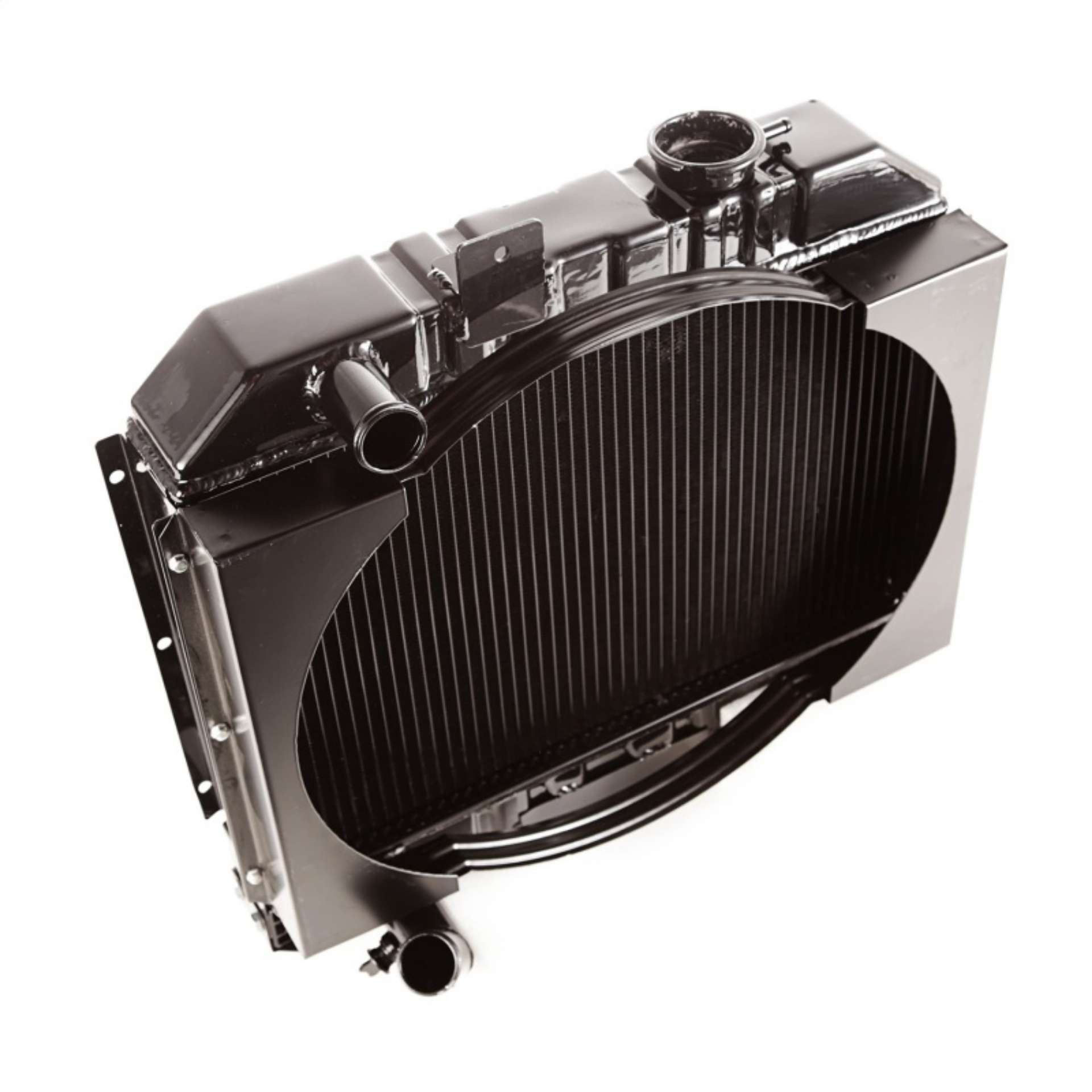 Picture of Omix Radiator w- Fan Shroud 2 Row- 41-52 Willys Models