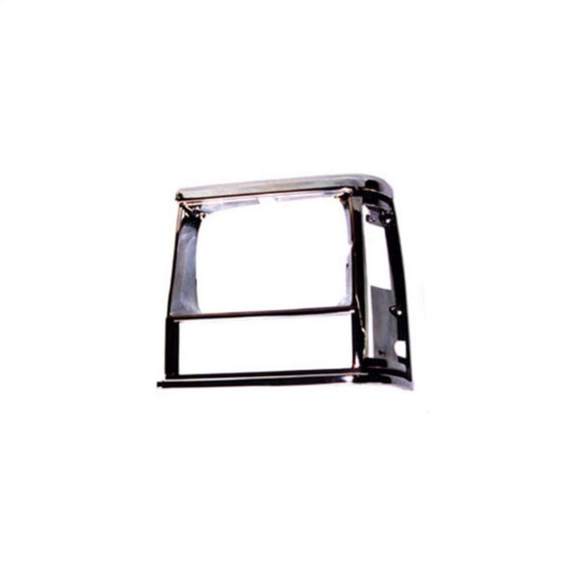 Picture of Omix LH Chrome Blk Headlight Bezel 84-01 Cherokee XJ