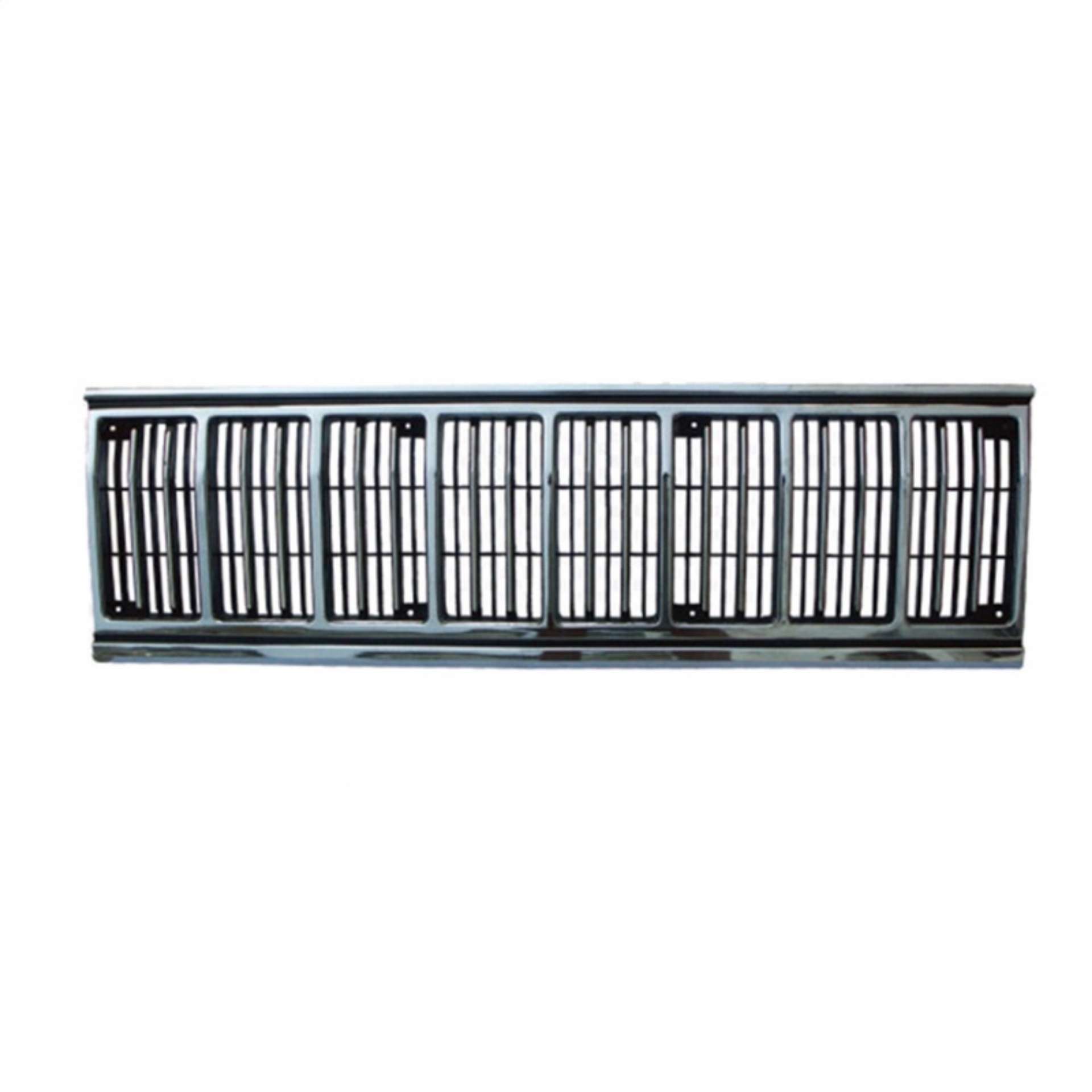 Picture of Omix Grille Insert Black & Chrome 91-96 Cherokee XJ