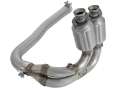 Picture of aFe Power Direct Fit Catalytic Converter Replacements Front 04-06 Jeep Wrangler TJ-LJ I6-4-0L