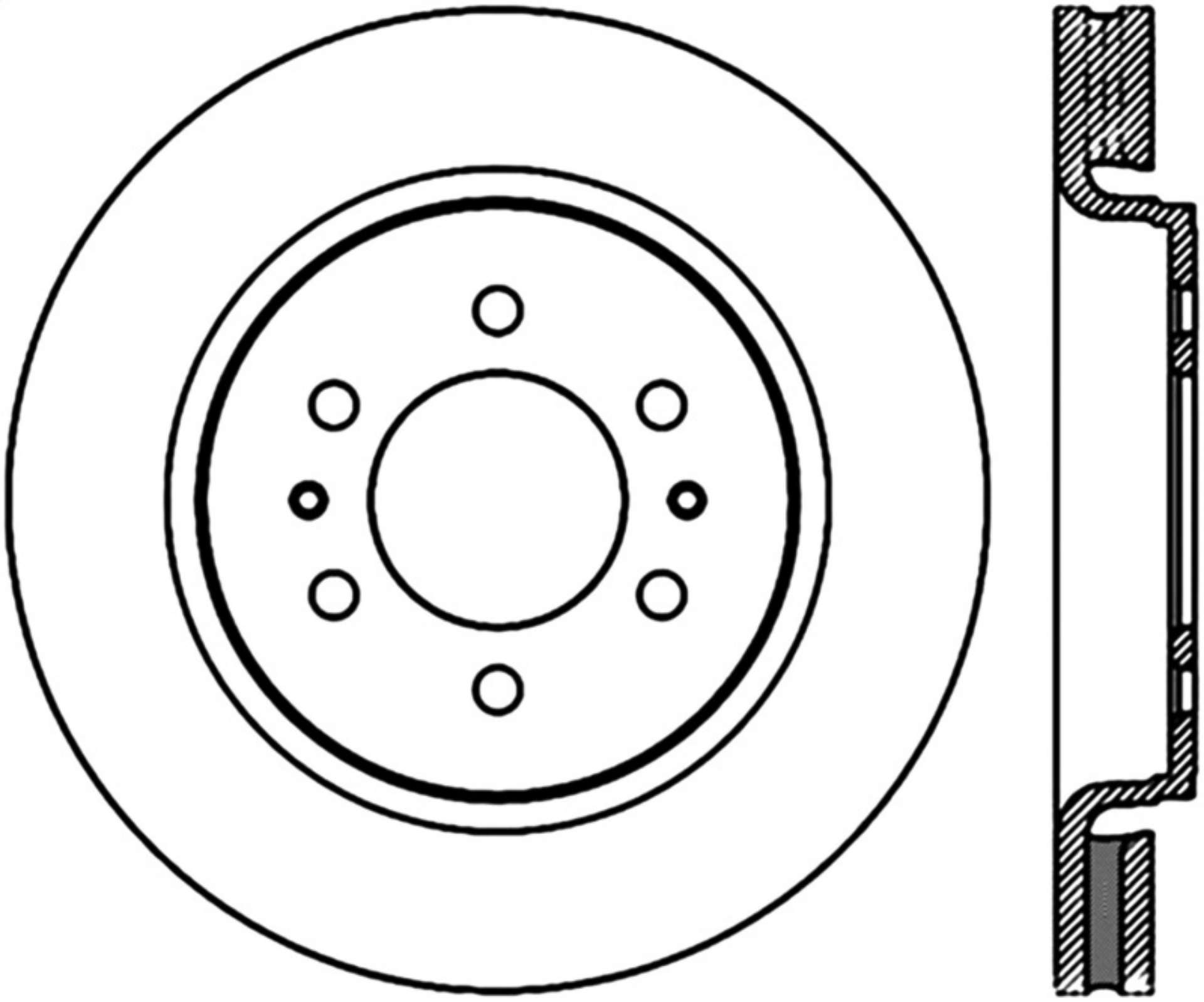 Picture of Stoptech 15-16 Ford F-150-Expedition - 15-16 Lincoln Navigator Front Performance Cryo Brake Rotor