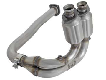 Picture of aFe Power Direct Fit Catalytic Converter Replacements Front 00-03 Jeep Wrangler TJ I6-4-0L