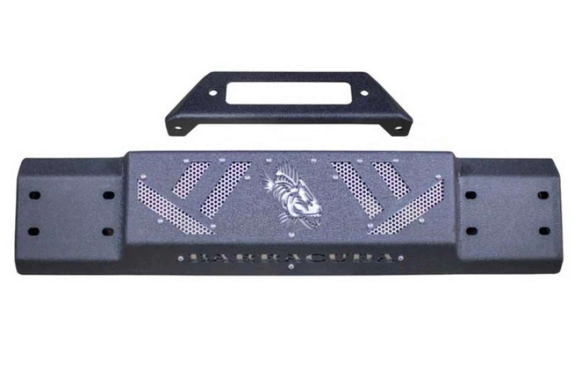 Picture of Fishbone Offroad 07-18 Jeep Wrangler JK Barracuda Modular Front Bumper - Base