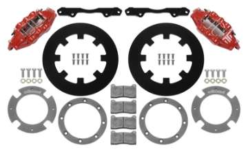 Picture of Wilwood 17-21 Can-Am X3RS Red 6-Piston Front Kit 11-25in - Undrilled Rotors