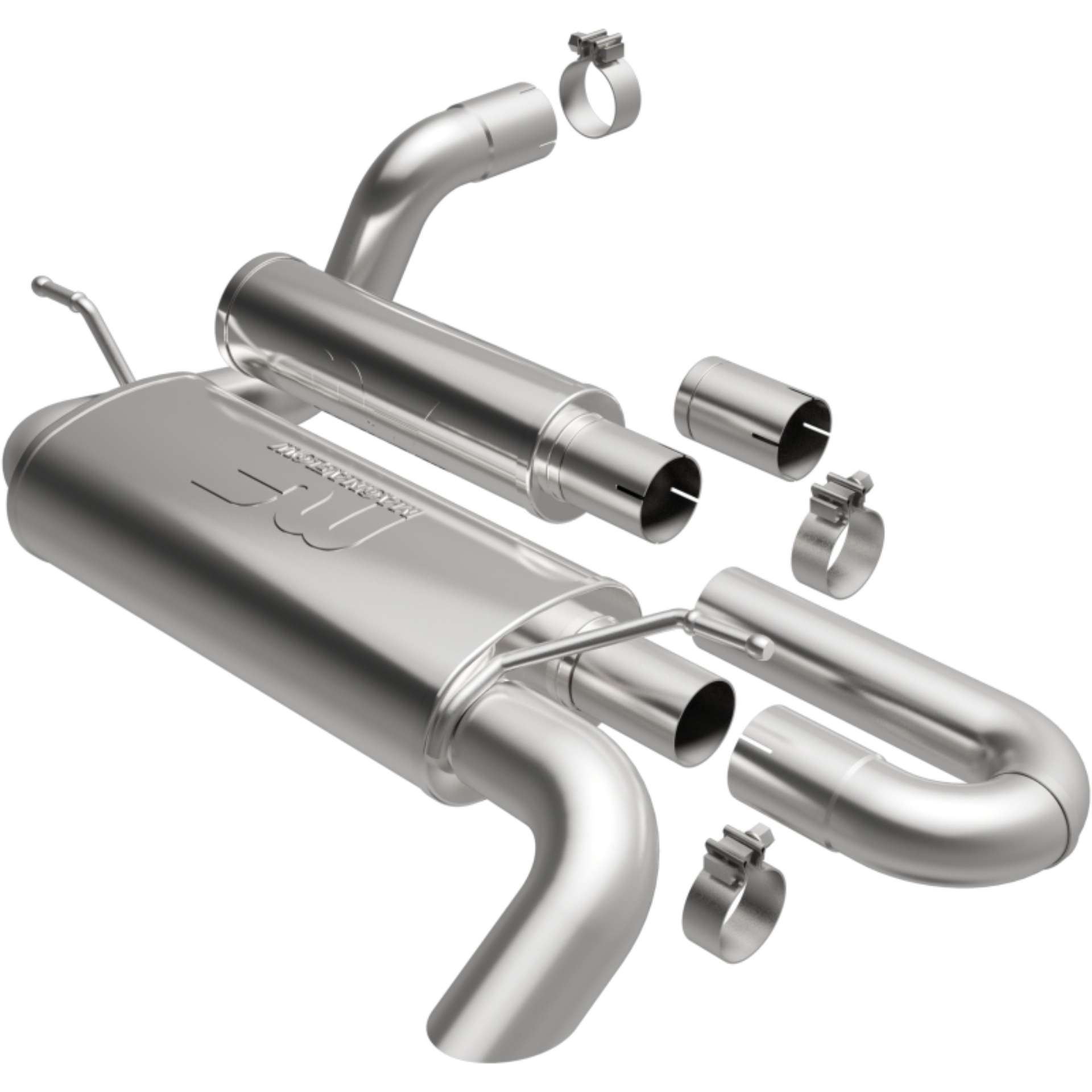 Picture of MagnaFlow 18-23 Jeep Wrangler JL 2-0L-3-6L Overland Series Axle-Back Exhaust