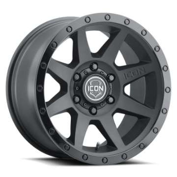 Picture of ICON Rebound 17x8-5 5x150 25mm Offset 5-75in BS 110-1mm Bore Double Black Wheel