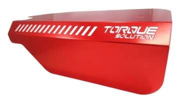 Picture of Torque Solution Engine Pulley Cover 2015+ Subaru WRX-2014+ Forester XT - Red