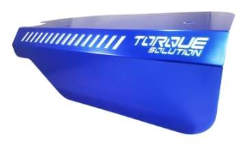 Picture of Torque Solution Engine Pulley Cover 2015+ Subaru WRX-2014+ Forester XT - Blue