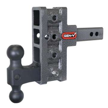 Picture of Gen-Y Mega Duty 2in Shank 5in Offset Drop 2K TW 16K Hitch w-GH-051 Dual-Ball