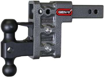 Picture of Gen-Y Mega Duty 2in Shank 5in Drop 2K TW 16K Hitch w-GH-051 Dual-Ball-GH-032 Pintle Lock