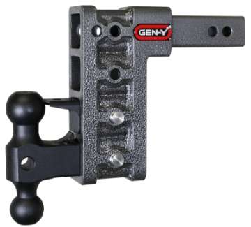 Picture of Gen-Y Mega Duty 2in Shank 7-5in Drop 2K TW 16K Hitch w-GH-051 Dual-Ball-GH-032 Pintle Lock