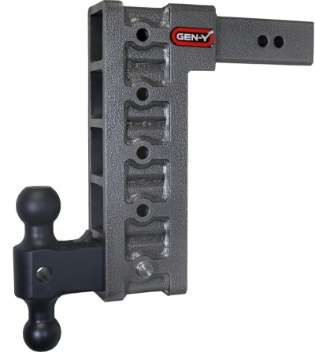 Picture of Gen-Y Mega Duty 2-5in Shank 12in Drop 3K TW 21K Hitch w-GH-061 Dual-Ball