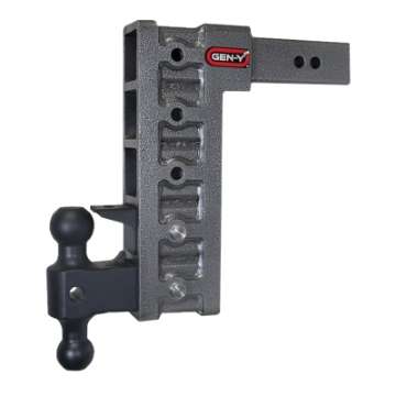 Picture of Gen-Y Mega Duty 2-5in Shank 12in Drop 3K TW 21K Hitch w-GH-061 Dual-Ball-GH-062 Pintle Lock