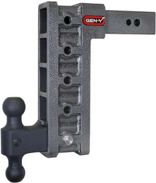 Picture of Gen-Y Mega Duty 2-5in Shank 12in Drop 3-5K TW 32K Hitch w-GH-0161 Dual-Ball