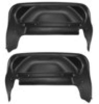 Picture of Husky Liners 14-17 GMC Sierra Black Rear Wheel Well Guards