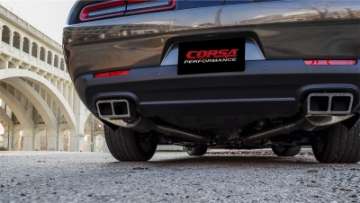 Picture of Corsa 2015-2023 Dodge Challenger SRT - Scat Pack - R-T 6-4L Polished Xtreme Cat-Back Exhaust