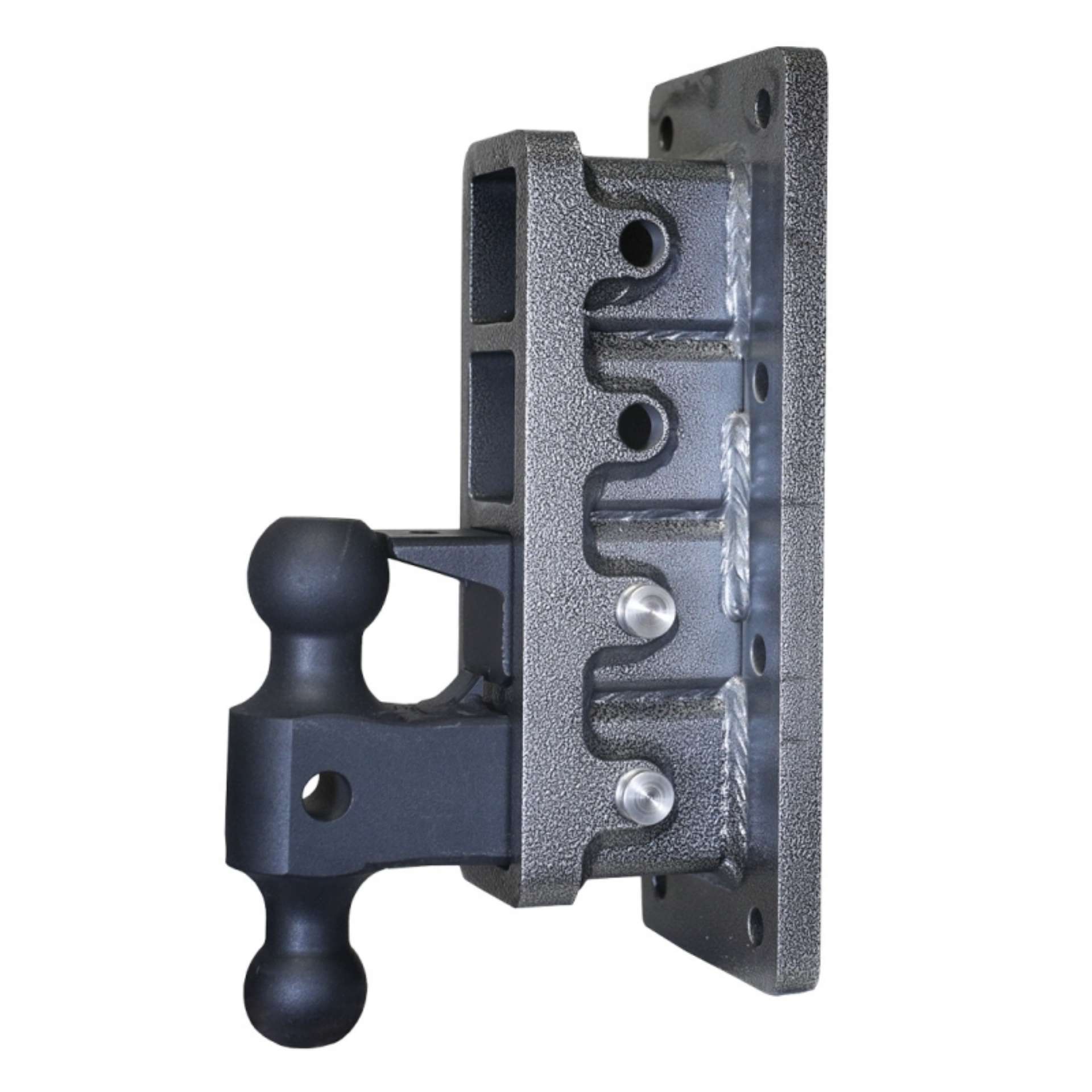 Picture of Gen-Y Mega Duty 2-5in Bolt On 9in Drop 3-5K TW 32K Hitch w-GH-0161 Dual-Ball-Pintle Lock