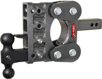 Picture of Gen-Y The Boss Torsion-Flex 2in Shank 5in Drop 10K Hitch w-GH-031 Dual-Ball-GH-032 Pintle Lock