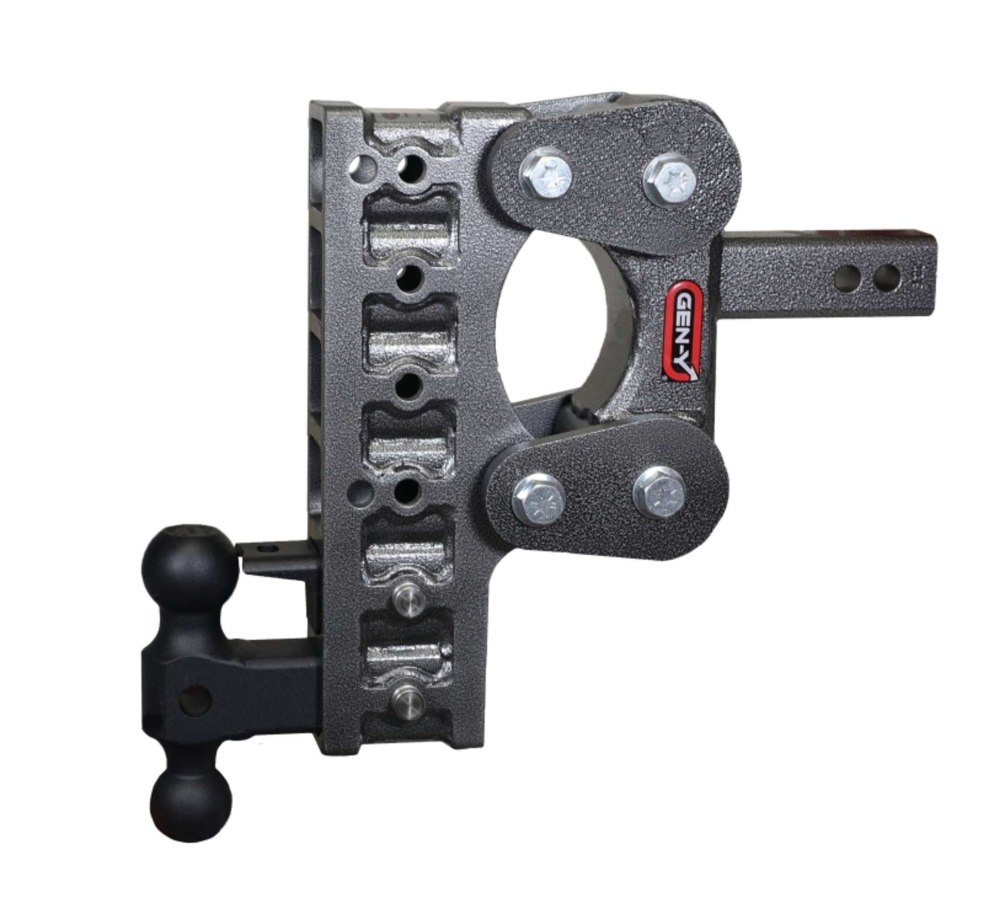 Picture of Gen-Y The Boss Torsion-Flex 2in Shank 10in Drop 10K Hitch w-GH-031 Dual-Ball-GH-032 Pintle Lock