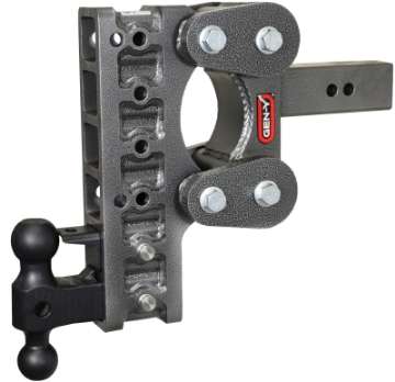 Picture of Gen-Y The Boss Torsion-Flex 2-5in Shank 10in Drop 16K Hitch w-GH-051 Dual-Ball-GH-032 Pintle Lock