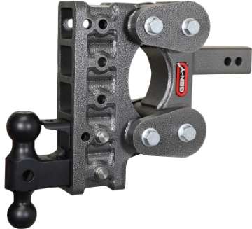 Picture of Gen-Y The Boss Torsion-Flex 2in Shank 7-5in Drop 16K Hitch w-GH-051 Dual-Ball-GH-032 Pintle Lock