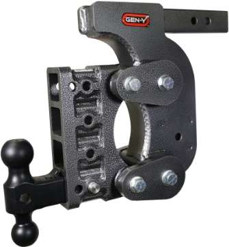 Picture of Gen-Y The Boss Torsion-Flex 2in Shank 12-5in Drop 16K Hitch w-GH-051 Dual-Ball-Stabilizer Kit