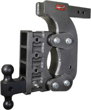 Picture of Gen-Y The Boss Torsion-Flex 2-5in Receiver 15in Drop Hitch w-GH-061 Dual-Ball-Stabilizer Kit