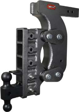 Picture of Gen-Y The Boss Torsion-Flex 2-5in Receiver 18in Drop Hitch w-Dual-Ball-Pintle Lock-Stab Kit