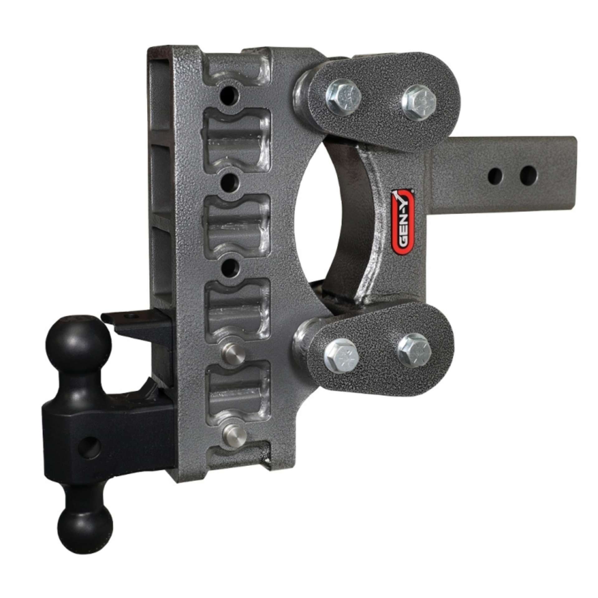 Picture of Gen-Y The Boss Torsion-Flex 3in Shank 9in Drop 21K Hitch w-GH-061 Dual-Ball-GH-062 Pintle Lock