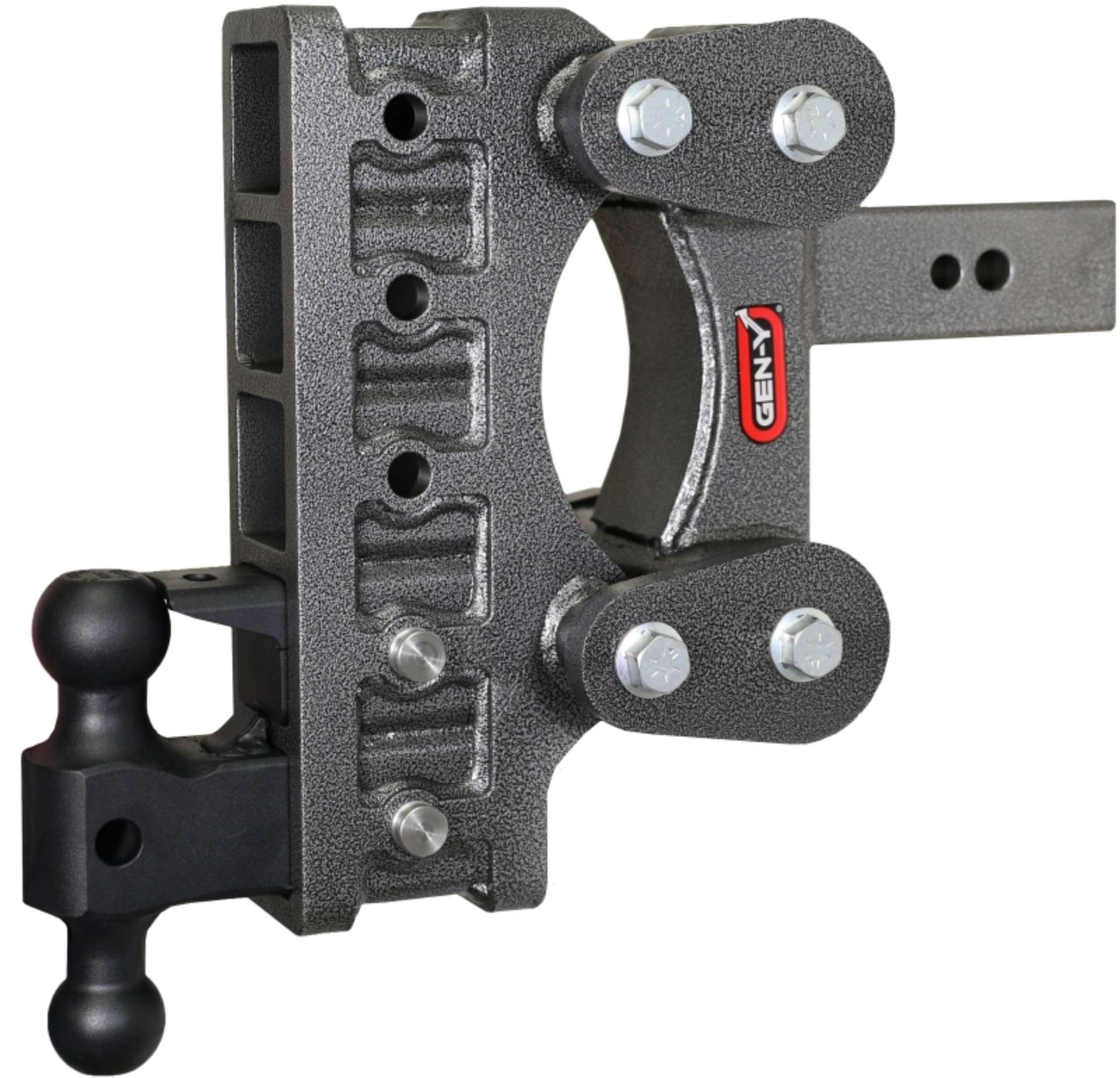 Picture of Gen-Y The Boss Torsion-Flex 2-5in Shank 9in Drop 32K Hitch w-GH-0161 Dual-Ball-GH-0162 Pintle Lock