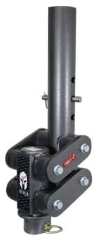 Picture of Gen-Y Spartan Torsion-Flex Gooseneck Coupler Manual Latch 5in Offset 4in RD Tube w-GH 097 Pin