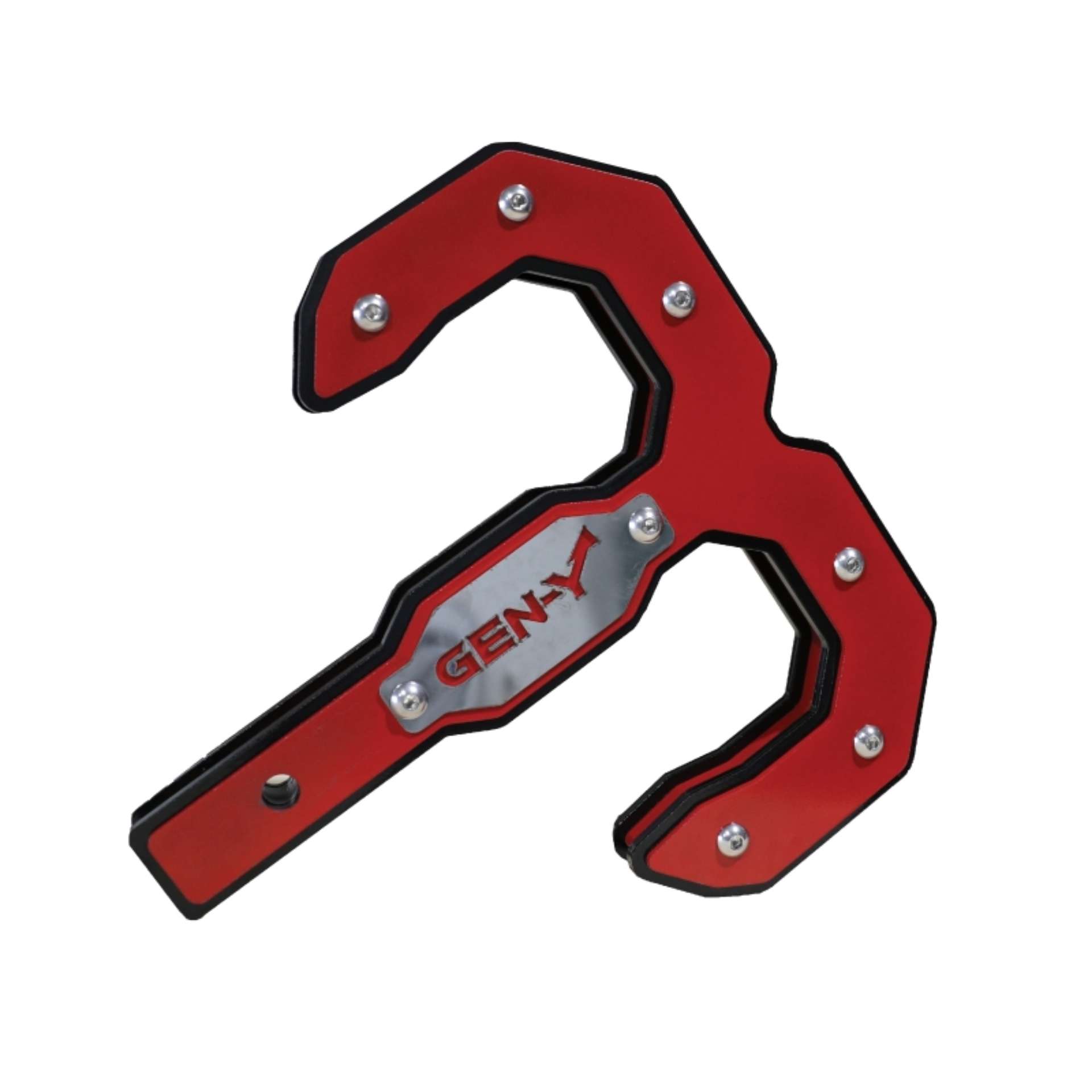 Picture of Gen-Y Hulk 2-5 32K Tow Hook 2-5in Shank - Black-Red