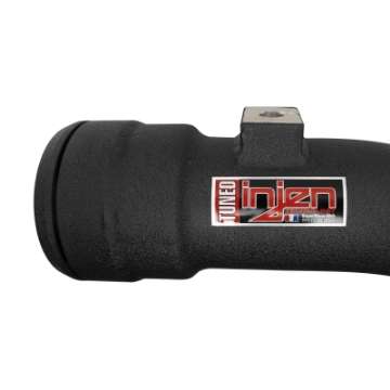 Picture of Injen 17-22 Ford F250-F-350-F-450-F-550 V8-6-7L Turbo Diesel Wrinkle Black Intercooler Piping Kit