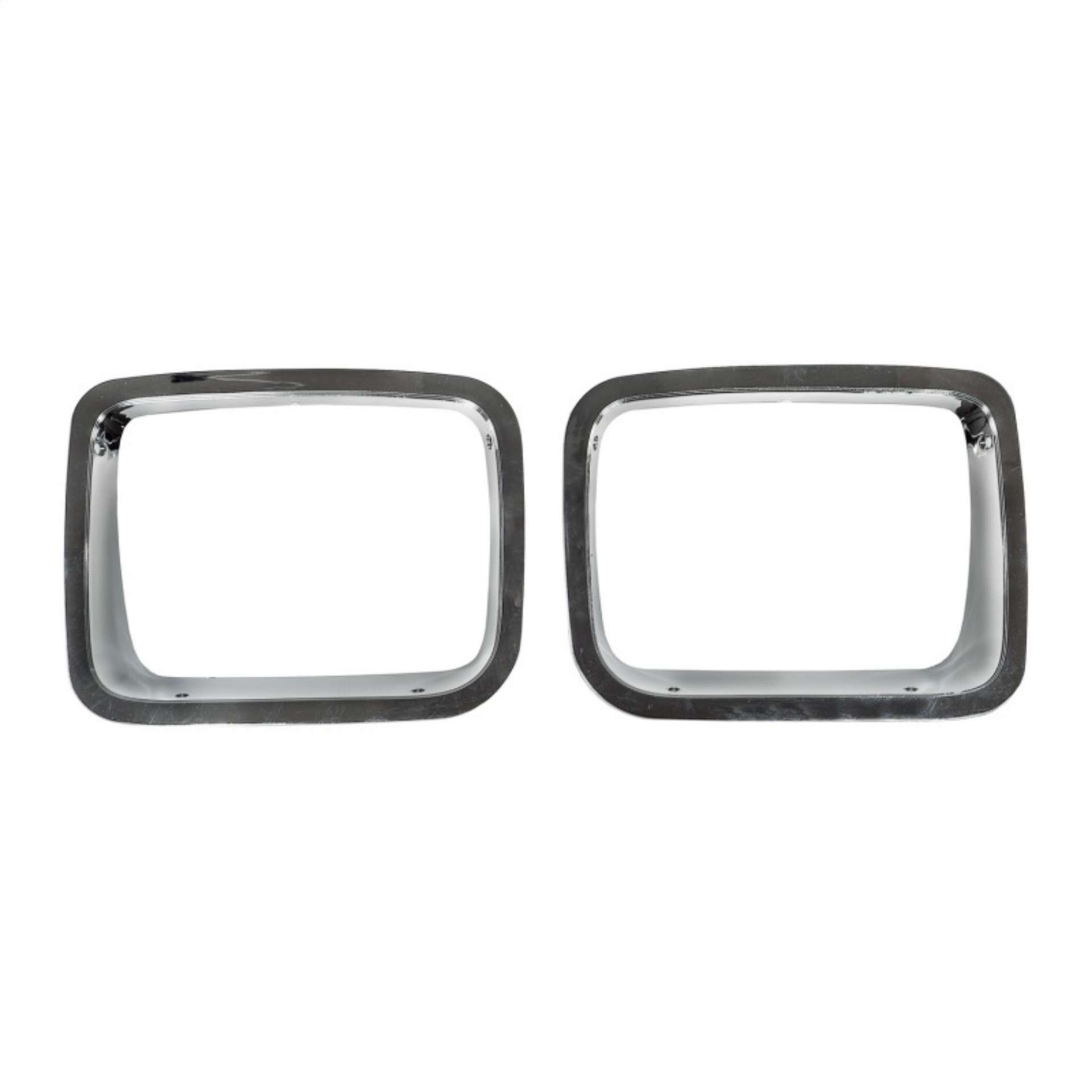 Picture of Omix Headlight Bezel Chrome 87-95 Jeep Wrangler YJ