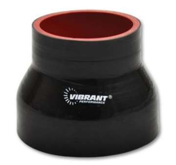 Picture of Vibrant 4 Ply Reducer Couper 1-5in ID x 1-375in ID x 3in Long - Black