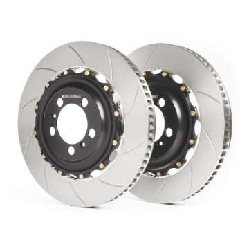 Picture of GiroDisc Mitsubishi Lancer Evo 6-9 Slotted Front Rotors