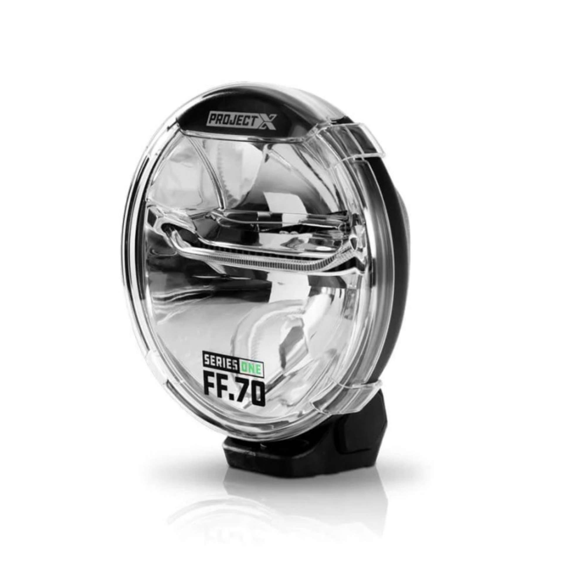 Picture of Project X Series One FF-70 - Free Form 7 Inch Led Auxiliary Light - Flood Beam