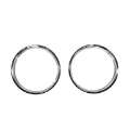 Picture of Omix Headlight Bezels Chrome 97-06 Jeep Wrangler