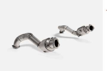 Picture of Akrapovic 2022+ Porsche 718 Cayman GT4 RS Link-Pipe Set Titanium