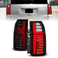 Picture of ANZO 15-20 Chevrolet Tahoe Sequential LED Tube Taillights Black