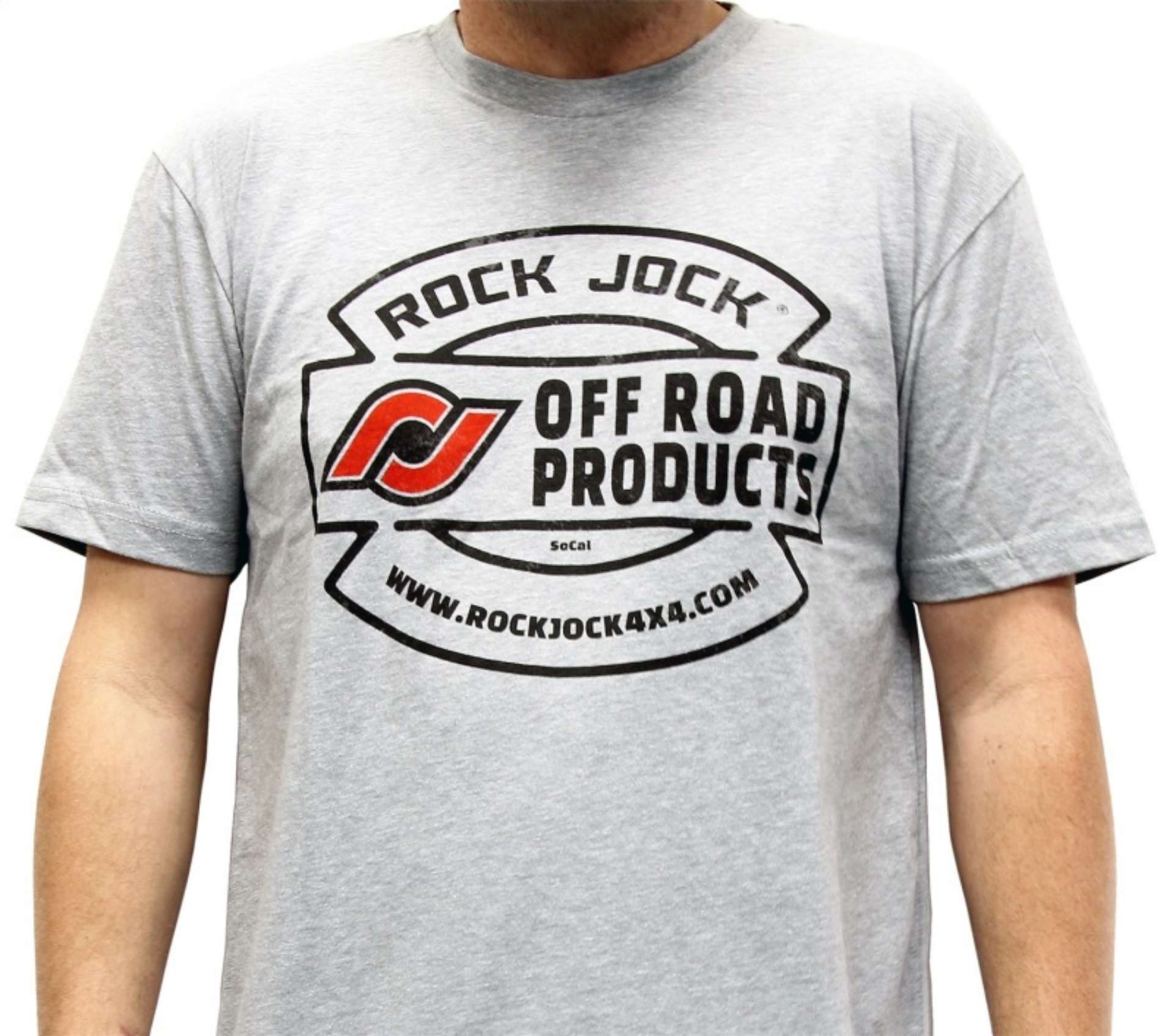 Picture of RockJock T-Shirt w- Vintage Logo Gray XXXL Print on the Front