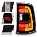 Picture of ANZO 09-18 Dodge Ram 1500 Sequential LED Taillights Black w-Switchback Amber Signal