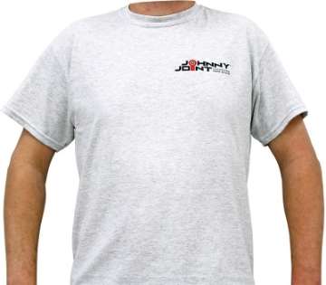 Picture of RockJock T-Shirt w- Johnny Joint Logos Front and Back Gray XXL