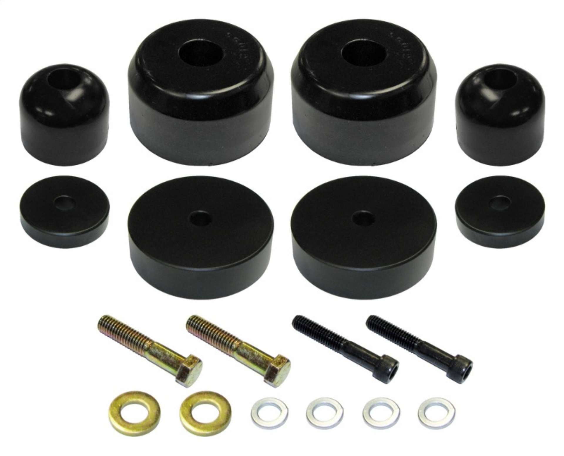 Picture of RockJock TJ-LJ-XJ-MJ Front Bump Stop Kit